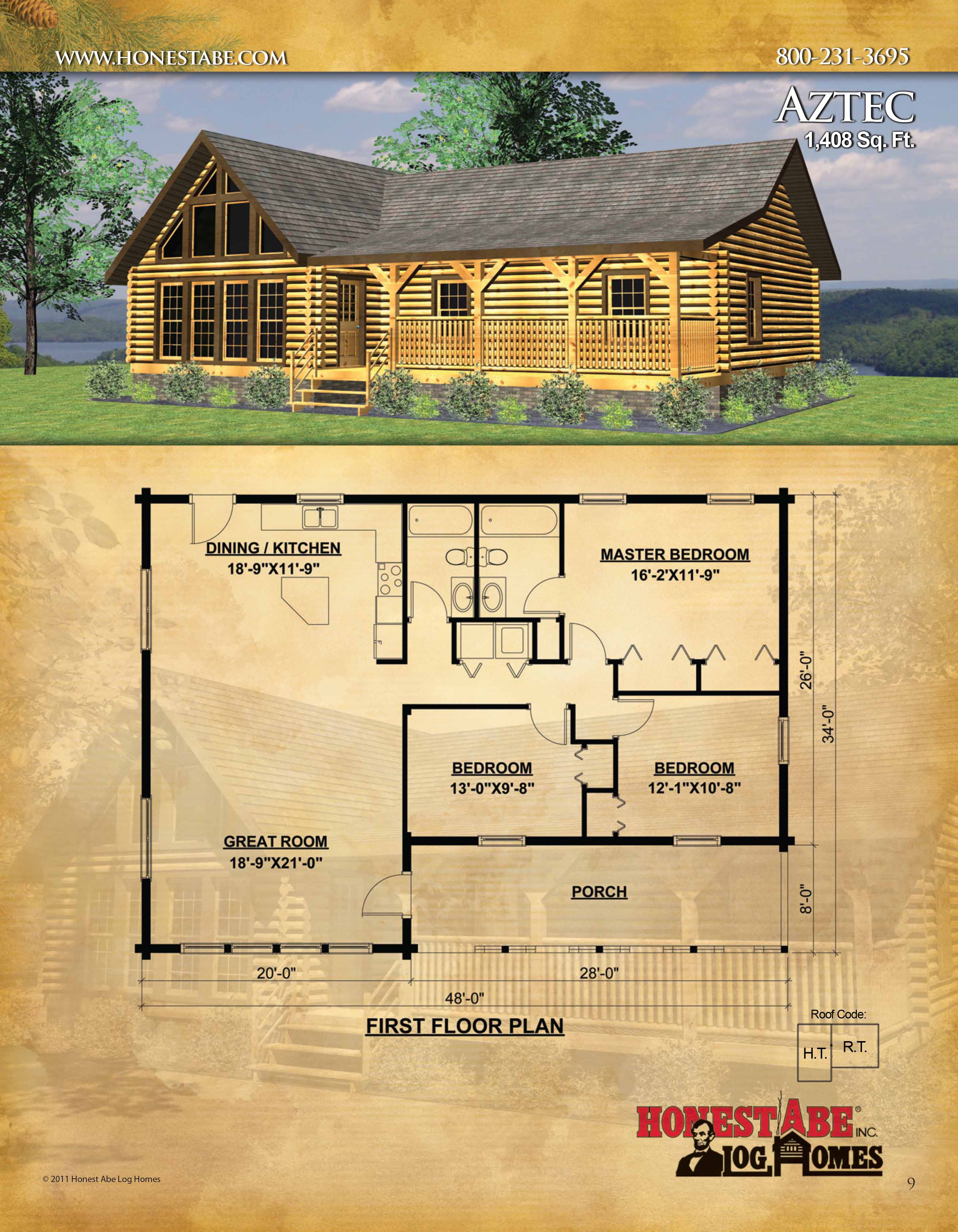 Cabin Cottage Floor Plans Floorplans click