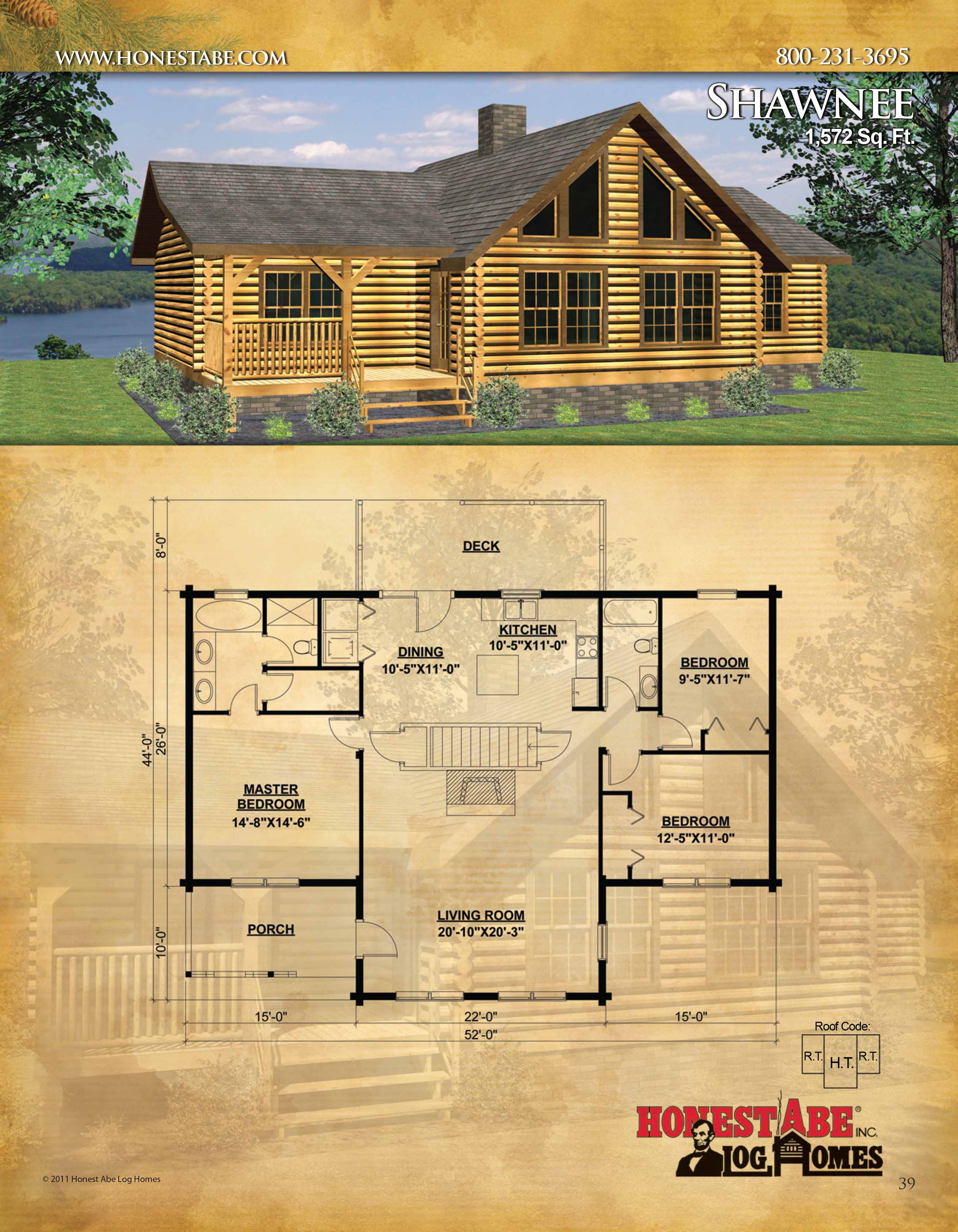 single level log cabin floor plans available